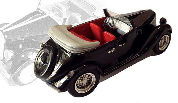 Alfa Romeo 6c 2300b S2 Cabriolet Ministeriale By Fb Models